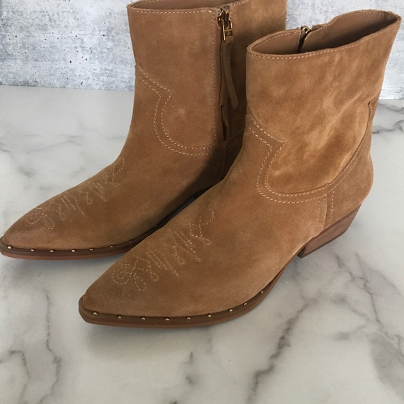 sam edelman ava western bootie